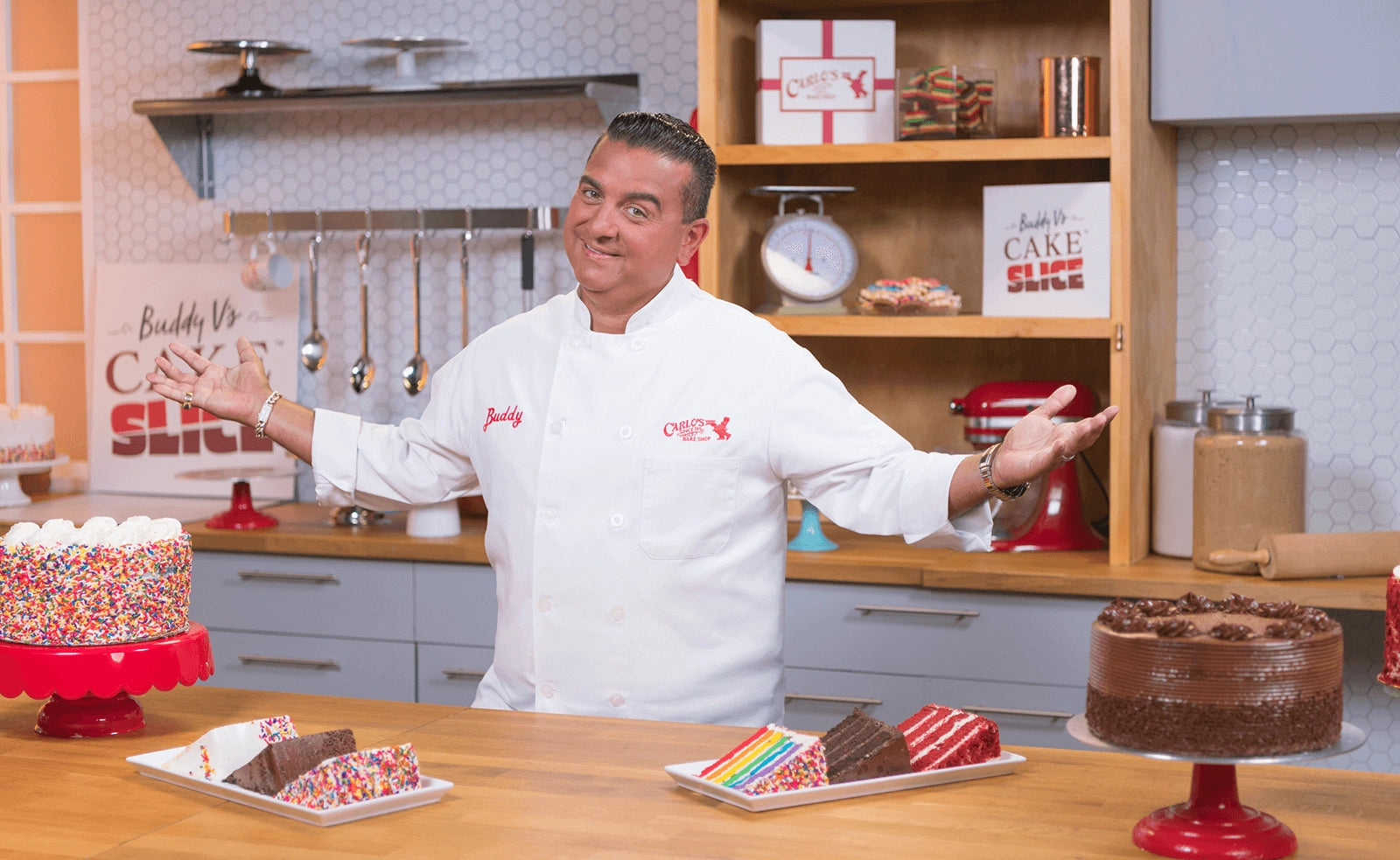 Cake Boss' celebrates LVMPD's 50th anniversary by challenging sheriff to  cake decorating contest