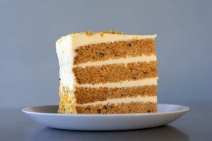 carrot cake slice